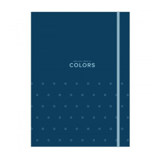  Gumis mappa, A4, Colors - Türkizkék mappa