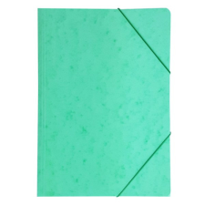  Gumis mappa A/4 prespán világoszöld 345gr mappa