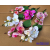  Gumis orchidea levéllel 32 cm - Mix