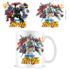 Gundam mechás bögre babaétkészlet