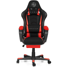 GURU Master GM2-R-L kényelmes főnöki gamer szék forgószék lábtartóval forgószék