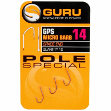 GURU Pole Special Hook Size 16 (Barbed/Spade End) horog