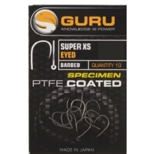 GURU Super XS Size 8 (Barbed/Eyed) horog