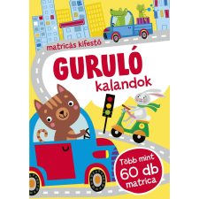  Guruló kalandok - matricás kifestő gyermek- és ifjúsági könyv