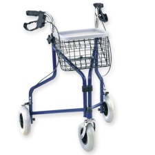  Gurulós járókeret, 3 kerekű rollátor gyógyászati segédeszköz