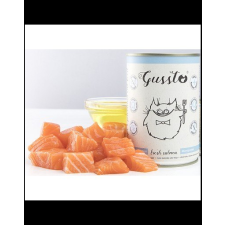 GUSSTO Cat Fresh Salmon nedves macskaeledel friss lazac 12x400 g macskaeledel