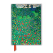 Gustav Klimt: Poppy Field (Foiled Journal) – FLAME TREE STUDIO naptár, kalendárium