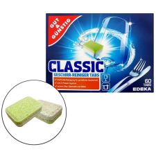 GUT UND GÜNSTIG CLASSIC mosogatógép tabletta, 60 darab tisztító- és takarítószer, higiénia