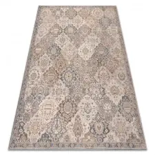  Gyapjú szőnyeg NAIN Dísz 1541/51655 bézs / kék 80x150 cm lakástextília