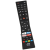  Gyári RM-C3331 RM-C3337 távirányító Vestel, Telefunken, Jvc Smart TV-hez