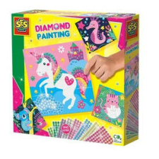  Gyémántfestés - Boldog állatok kreatív és készségfejlesztő
