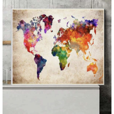 Gyémántszemes kirakó 30 x 40 cm - Térkép kreatív és készségfejlesztő