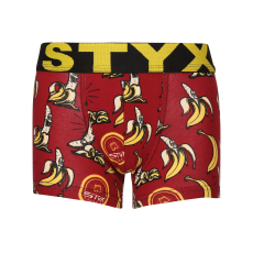  Gyerek boxeralsó Styx art sportos gumipánt banánok (GJ1359) 6-8 éves