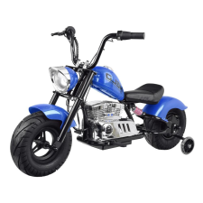Gyerek elektromos motor Chopper 24V kék elektromos járgány