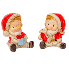  Gyerek figura piros sapis poly M3cm dekorációs kellék