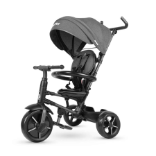  Gyerek háromkerekű tricikli vezetőrúddal Qplay Rito Star fekete tricikli