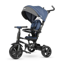  Gyerek háromkerekű tricikli vezetőrúddal Qplay Rito Star kék tricikli