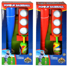 Gyerek játék baseball 3 db labdával , auómata adagolóval ütővel kreatív és készségfejlesztő