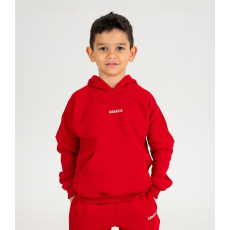  Gyerek kapucnis "Fluffy", piros - 122