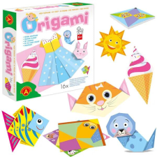 Gyerek origami készlet 32 színes lap, ruha motívumok, 5+ év kreatív és készségfejlesztő
