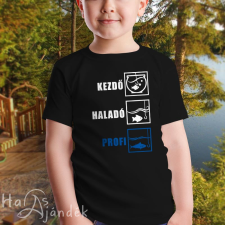 Gyerek póló horgászoknak - Kezdő, haladó, profi gyerek póló