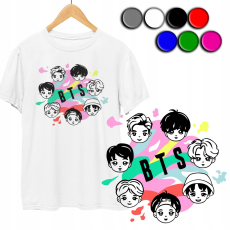  GYEREK PÓLÓ NYOMTATOTT - KPOP BTS ARMY AJÁNDÉK - XL 158-164