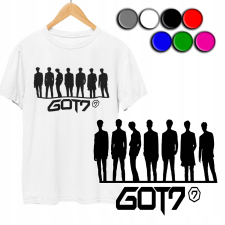 GYEREK PÓLÓ NYOMTATOTT - KPOP GOT7 GOT7 - XL 158-164 gyerek póló