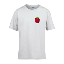  Gyerek póló Ovis jelel Málna mintával Fehér 110 méret gyerek póló