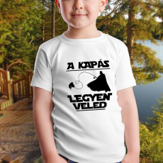  Gyerek póló pecásnak - A kapás legyen veled