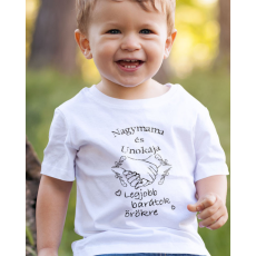  Gyerek póló unokáknak - Nagymama és unokája