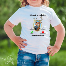 Gyerek póló vadásznak - Hívnak a vadak gyerek póló