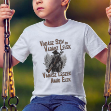  Gyerek póló vadásznak - Vadász szív és lélek