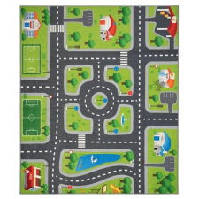  Gyerek szőnyeg parkos városi úthálózat mintával 100 x 200 cm GYSZ63 lakástextília