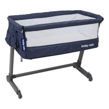Gyerek utazóágy a szülők ágyához Baby Mix Navy (A CSOMAGOLÁS SERULT) utazóágy