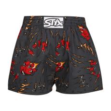  gyerekek bő szárú boxeralsók Styx art klasszikus gumipánt karom (J1552) 4-5 éves