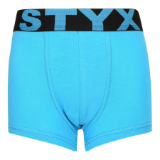 Gyermek boxeralsó Styx sportos gumipánt világoskék (GJ1169) 4-5 éves gyerek alsó