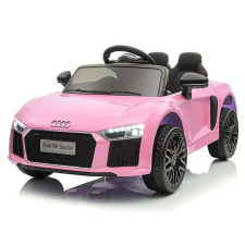 Gyermek elektromos kisautó Audi R8 Spyder rózsaszín elektromos járgány