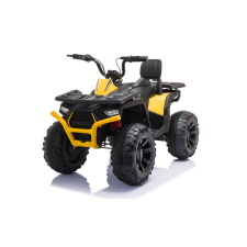 Gyermek elektromos quad távirányítóval 24V 2x200W sárga elektromos járgány