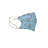  Gyermek FFP2 maszk, kutyus minták, 5 rétegű, egyenként csomagolva, kék