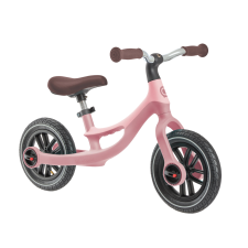 Gyermek futóbicikli Globber Go Bike Elite Air - Pasztell Rózsaszín lábbal hajtható járgány