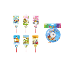 Gyermek henger alakú lampion, 16 cm party kellék