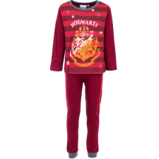  Gyermek hosszú pizsama hp21 Harry Potter, piros, 6 év - 116 CM gyerek hálóing, pizsama