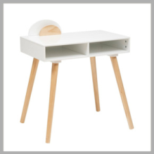  Gyermek íróasztal fehér ZTN195866 íróasztal