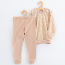  Gyermek pamut pizsama New Baby beige dino, vel. 116/122 gyerek hálóing, pizsama