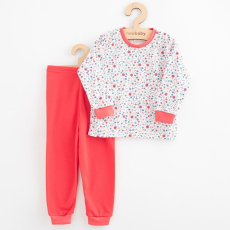  Gyermek pamut pizsama New Baby flowers, vel. 104/110