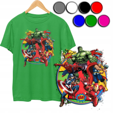  GYERMEK PÓLÓ - BOSSZÚÁLLÓK MARVEL SZÍNEK - S 122-128