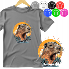  GYERMEK PÓLÓ - CAPYBARA ÁLLAT RÁGCSÁLÓ - XXS 98-104