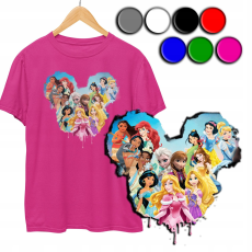  GYERMEK PÓLÓ - DISNEY HERCEGNŐK - XL 158-164