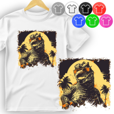  GYERMEK PÓLÓ - GODZILLA MECHAZILLA ELON - XXS 98-104