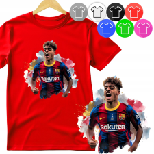 GYERMEK PÓLÓ - LAMINE BARCELONA FUTBALL - L 146-152 gyerek póló
